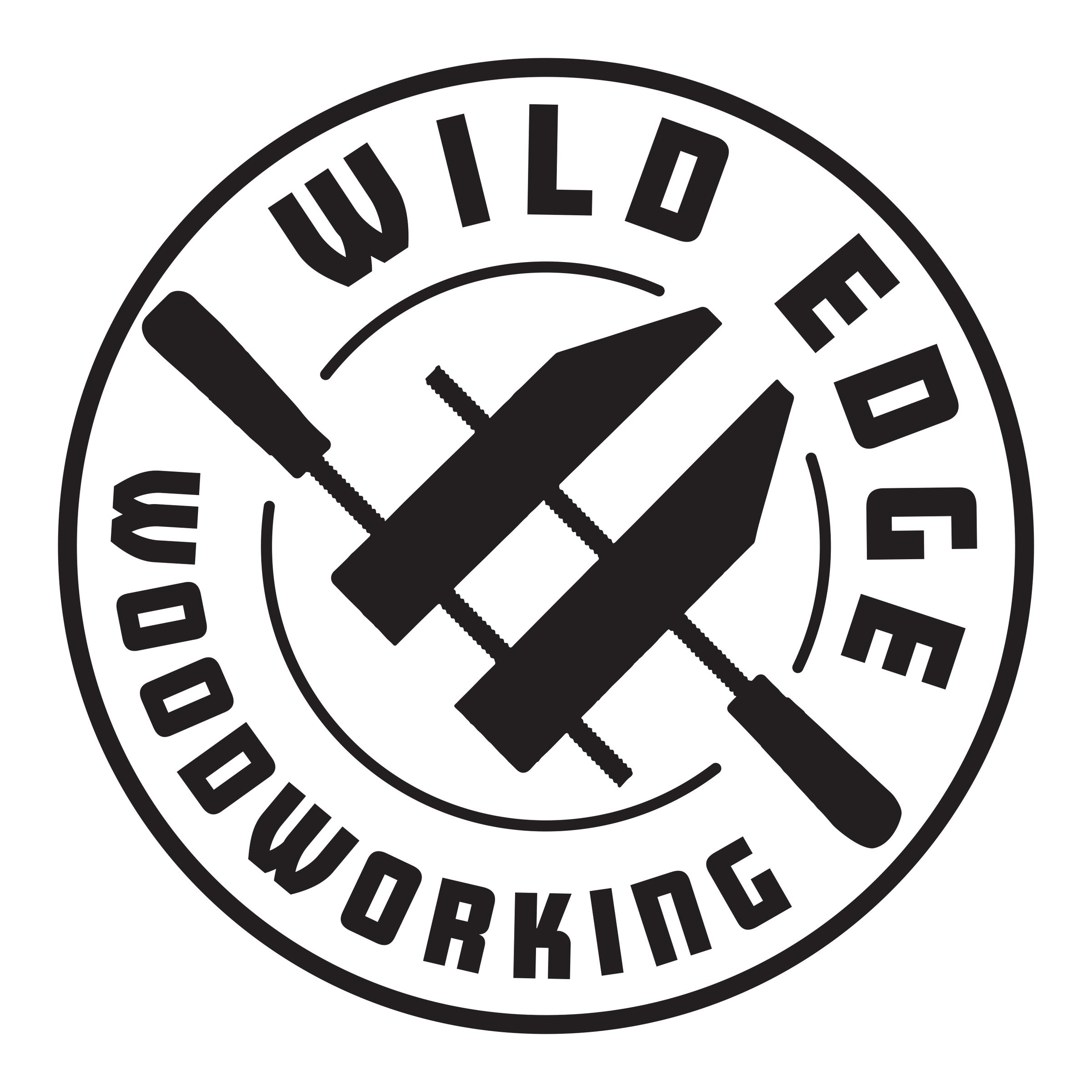 Artistic Live Edge Woodworking Wild Edge Woodworking